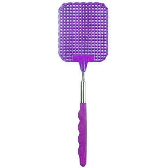 1pc Fly Swatters Extendable Fly Swatter Prevent Pest Mosquito Flies Supplies Trap X1B1 Tool Retractable Swatter Garden Tool