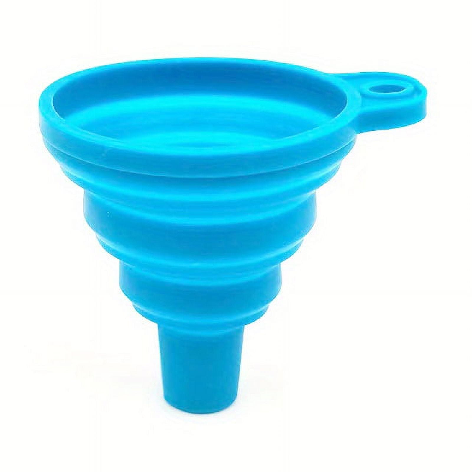 1pc Foldable Funnel Silicone Collapsible Funnel Portable Funnels For