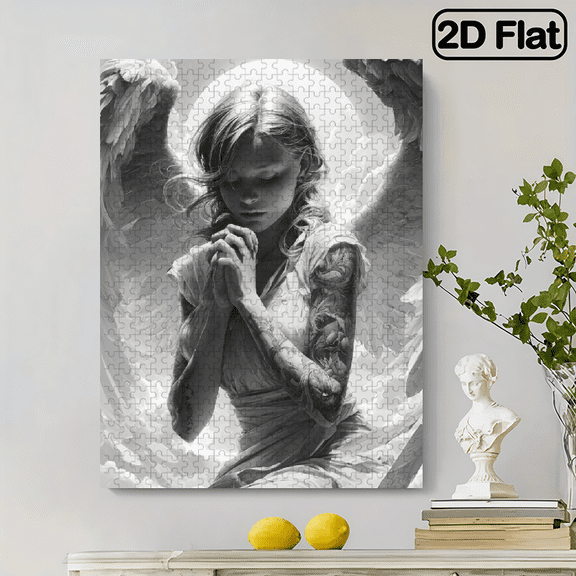 1pc Fun Brain-Boosting Adult Jigsaw Puzzle - New Style 1pc of Interesting Intellectual Adult Puzzle - New Style, Size: 52x30Cm/ 20.5x15Inch, 500pcs Puzzle. The Artwork Featu