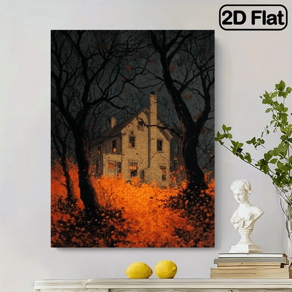 1pc Fun Brain-Boosting Adult Jigsaw Puzzle - New Style1pcs of Fun Brain-teasing Adult Puzzle - New Style, with a size of 30x52cm/ 15x20.5inch, 500pcs puzzle. It depicts a, Mental Exercise, Cogni