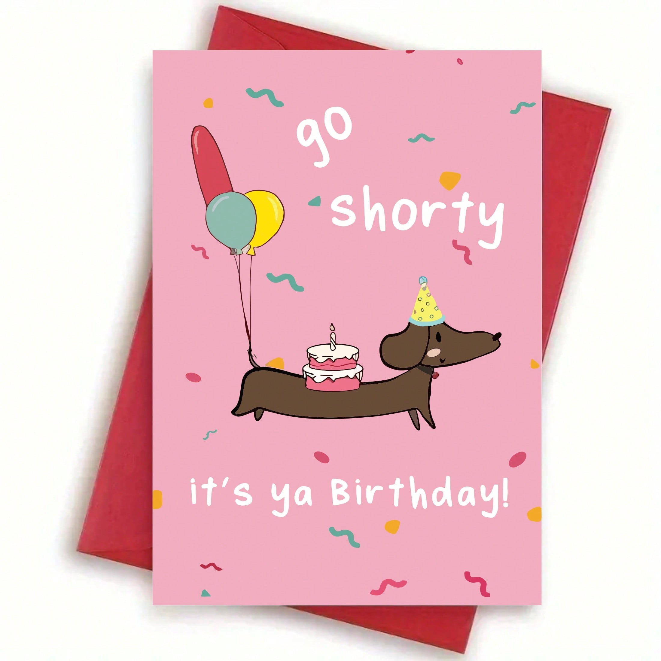 1pc Funny Birthday Card - Joke Card - Love Card - Praise Card - Perfect ...