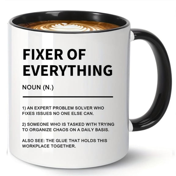 1pc Funny Coffee Cup 11 Oz Ceramic No Assembly Required Food Service Equipment and Supplies Thank You Suitable Men Colleague Manager Office Tutor Idea