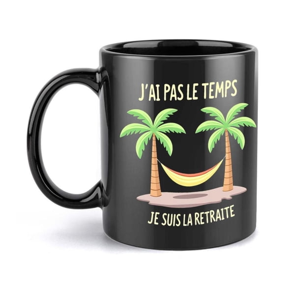 1pc Funny Tree Leaf Design Ceramic Mug 11oz Coffee Cup with Hammock Theme Ideal Birthday Christmas Wedding Office or Party Use Charming Tropical Drinkware Tea or Cocoa Lovers