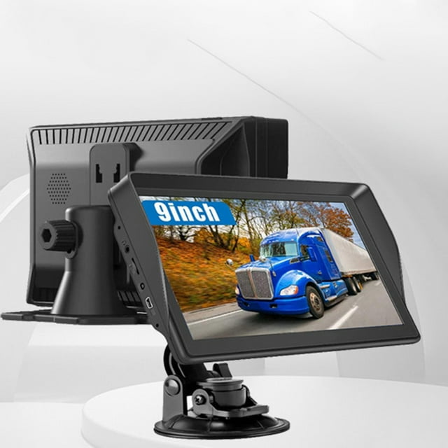 1pc GPS Navigator Car 9 Inch Truck GPS Commercial Drivers 2024 For