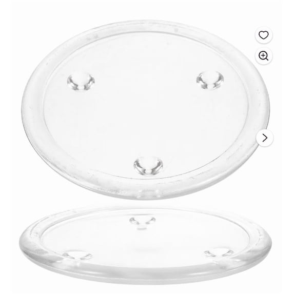 1pc Glass Candle Plate Clear Glass Candle Tray Pillar Candle Holder Coaster for Dining Table Wedding Centerpieces 5 Inch