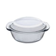 thumbnail image 1 of 1pc Glass Casserole Dish with Lid,Baking Casserole Dish Covered Cookware Microwave Bowls with Handle for Kitchen Restaurant Home Party Cooking, Oven Safe, 1 of 4
