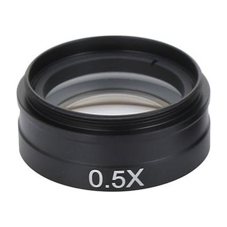1pc Glass Lens Auxiliary Objective Lens Barlow Lens 0.75X 42mm 0.3X 0.5X