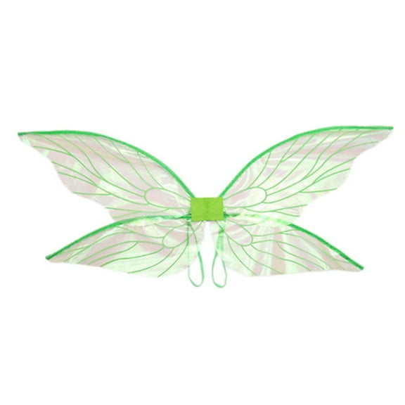 1pc, Glitter Fairy Wing for Adults and Teens, Halloween Costume Accessory, Green
