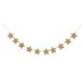 thumbnail image 1 of 1pc Glitter Paper Star Banner Birthday Wedding Party Banner Children Room Home Decorations Supplies (gold), 1 of 8