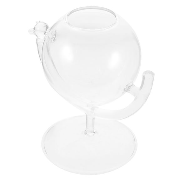 Houderco Glass Chalice Creative Drinking Cups Families Restaurant 1Pack 5.3x3.5x3.5in