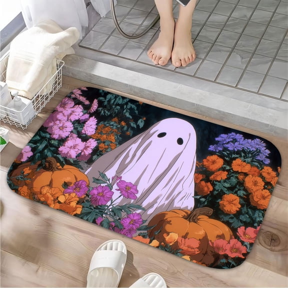 1pc Golden Mountain Scene Bathroom Rug Bathroom Decor and Accessories- Durable,Anti Slip,And Quick Drying,Suitable For Indoor/outdoor Use - Perfect For Bathrooms,Bedrooms,Kitchens