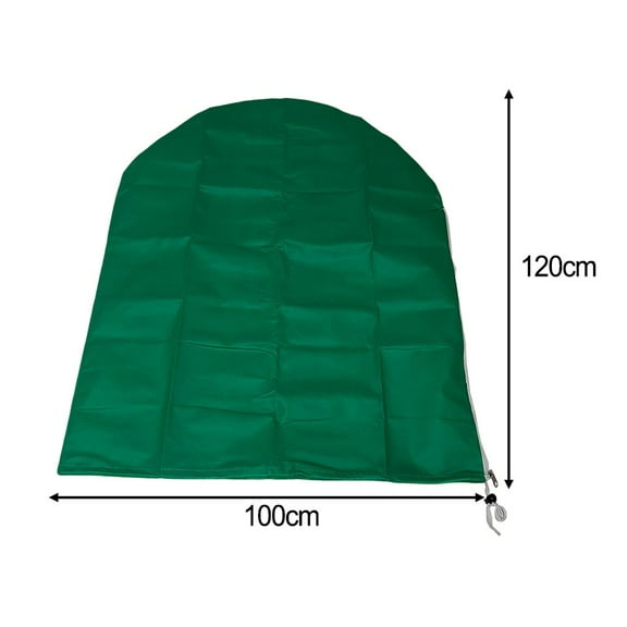 1pc Green Winter Frost Protection Bag For Large Plants Potted Plants Outdoor Plants Cold Cover Reusable