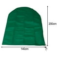 thumbnail image 1 of 1pc Green Winter Frost Protection Bag For Large Plants Potted Plants Outdoor Plants Cold Cover Reusable, 1 of 10