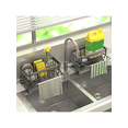 thumbnail image 1 of 1pc Grey Kitchen Utensils Dish Drying Rack, 1 of 5