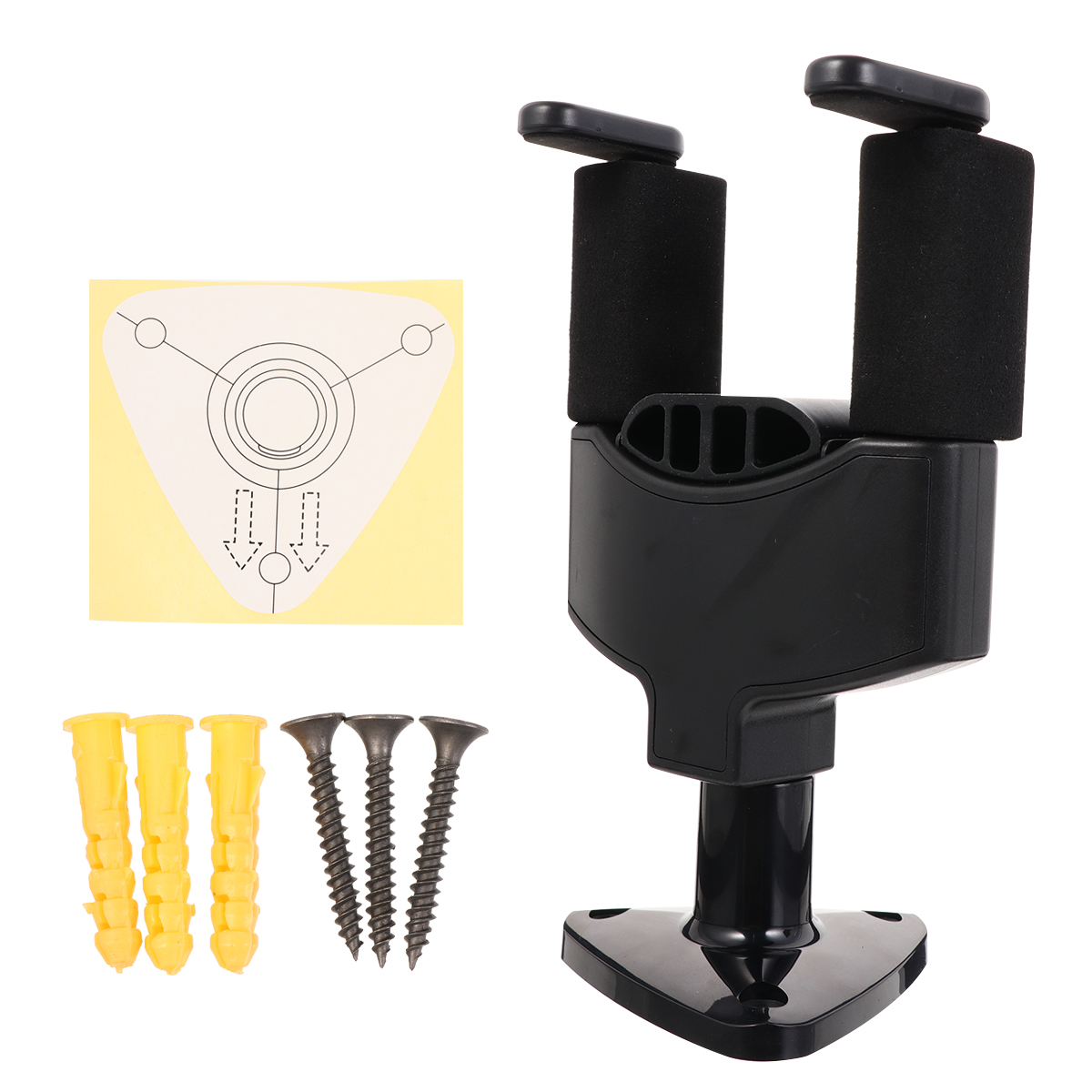 1pc Guitar Stand Wallmounted Display Holder Skate Scooter Hanging Rack