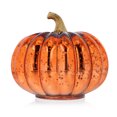 1pc Halloween Pumpkin Lamp Glass Lamp Desk Adornment without Battery