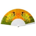 1pc Hand Fan Art Paiting The Kiss Foldable 9inch 23cm Portable Oxford ...