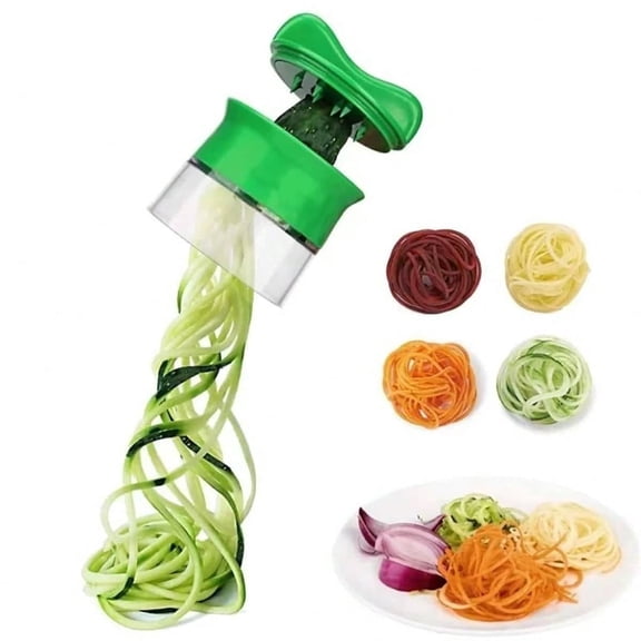 1pc Handheld Spiral Vegetable and Fruit Slicer, Adjustable Spiral Slicer