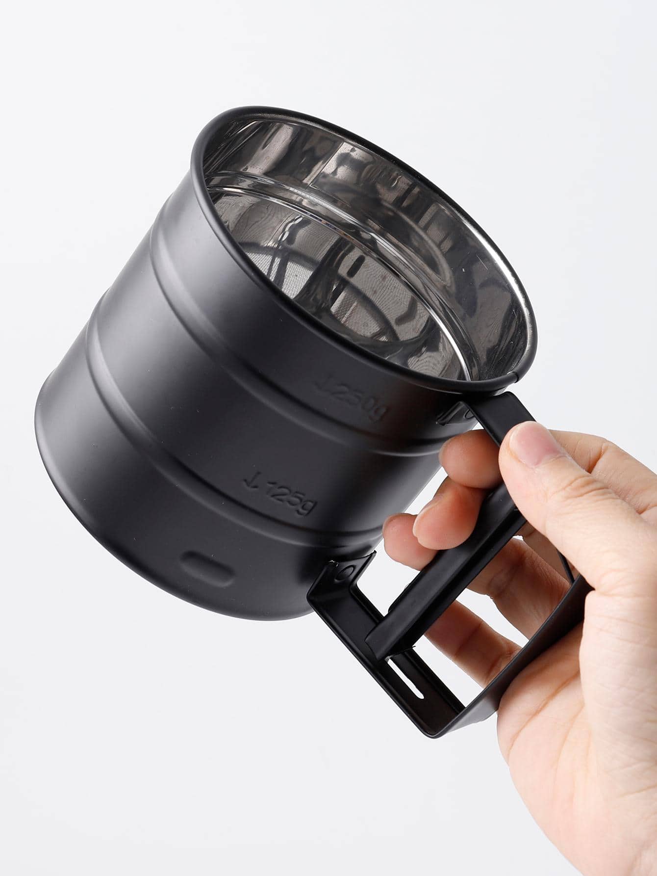 Sive Tool 1pc Handheld Stainless Steel Flour Sifter Baking Powdered Sugar Mesh ...