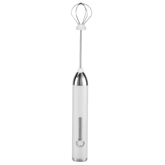 1pc Handheld Wireless Electric Egg Beater, Multifunctional Electric Mixer | 3-Speed Adjustable 304 Stainless Steel Double Rod Milk Frother, USB Charging 1200mAh Large Capacity Battery, Home Baking