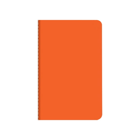 1pc Hardcover Notebook,Lined Journal Notebook,Hardcover Business Classic Ruled Lined Journal,Journal Notebook for Work Office Journaling,30 Sheets (60 Pages),A6 Size,3.54x5.5 inch(Orange)