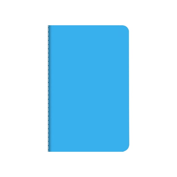 1pc Hardcover Notebook,Lined Journal Notebook,Hardcover Business Classic Ruled Lined Journal,Journal Notebook for Work Office Journaling,30 Sheets (60 Pages),A6 Size,3.54x5.5 inch(Blue1)