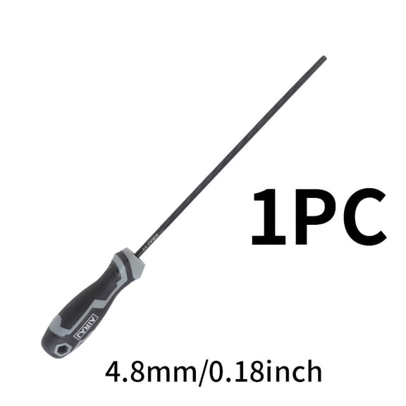1pc Heavy-Duty Chain Saw Sharpener File - High-Hardness Carbon Steel Chainsaw Chain Sharpener with Anti-Slip Handle (4.0/4.8/5.5 mm) for DIY, Professional & Chainsaw Maintenance Chainsaws