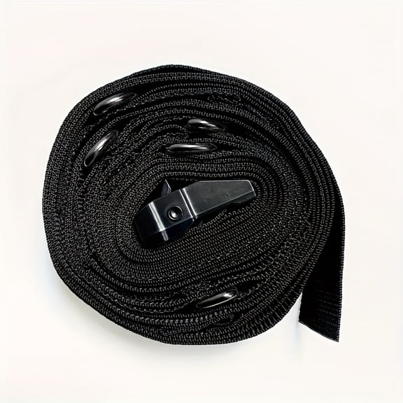 1pc Heavy-Duty Suspension Trainer System with 5-Loop Resistance Bands - All-in-One Home Gym Equipment for Strength Training