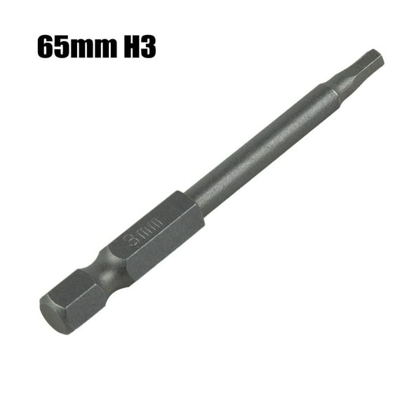 1pc Hexagon Screwdriver Bit Quick Change Impact Driver Power Drill Length 2.55In