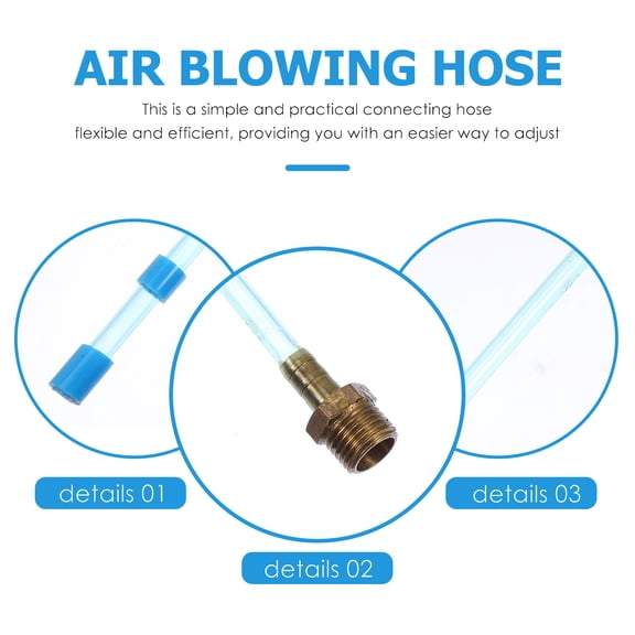 1pc High Efficiency Air Blower Hose with Rotatable Pipe - and Practical Air Blower Pipe for Versatile Use