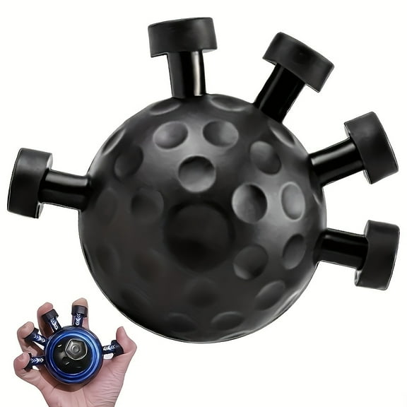 1pc High-Strength Finger & Forearm Strength Trainer | Adjustable Grip Enhancer with Textured Surface, Suitable for Guitar, Climbing, Sports Training - Durable Hand Muscle Exerciser