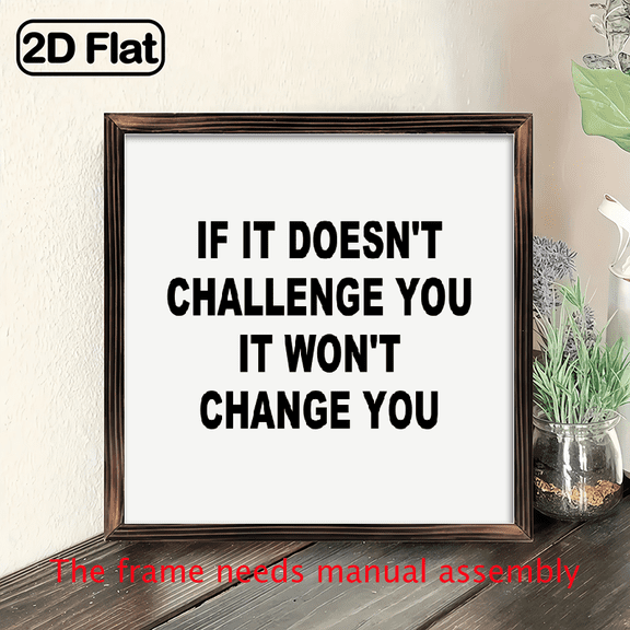 1pc Holiday Sparkle, Endless Joy Wooden Framed Sign - Christmas Decoration with Hooks, No Power Needed, Elegant Script Stars - Recycled Wood Plaque for Home, Office, Tabletop or Wall - 8*8in