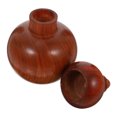 1pc Home Toothpick Holding Bucket Gourdshape Designed Toothpick