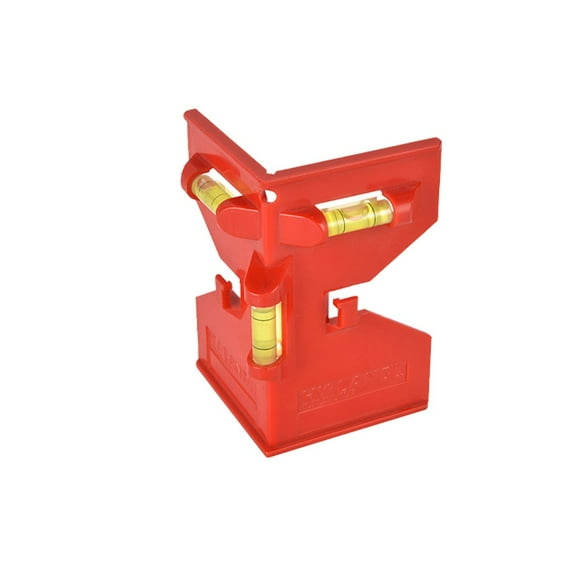 1pc Horizontal Fence Post Pipe Magnetic Vertical Level Angle Meter with 3 Levels