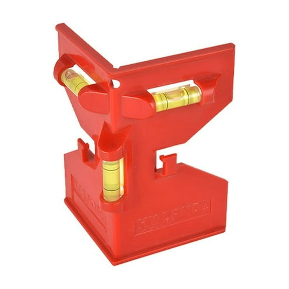 1pc Horizontal Fence Post Pipe Magnetic Vertical Level Angle Meter with 3 Levels