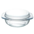 thumbnail image 1 of RENACLIPY White Tempered Glass Bowl with Lid, Microwave , , Kitchen Storage Container, 1 of 5
