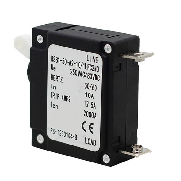 1pc Hydraulic Electromagnetic Circuit Breaker For UPS Uninterruptible Power Supplies Industrial Control Systems