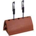 thumbnail image 1 of 1pc Imitation Leather Pen Holders Pencil Container Arch 150x70x70mm, 1 of 6