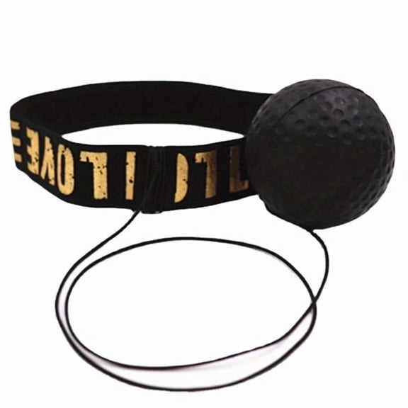 1pc Improve Your Boxing Skills With Our Speed Ball Headband - Enhance Speed, Agility, And Hand-Eye Coordination