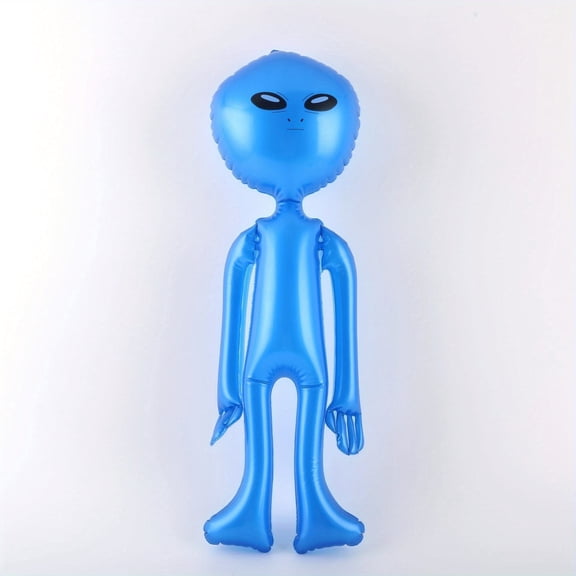 1pc Inflatable Alien Christmas Bar Alien Doll Decoration, Christmas Home Inflatable Decoration