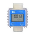 thumbnail image 1 of Digital K24 Oil Fuel Flow Meter Gau LCD Fuel Flow Meter Chemicals Water Sea Liquid Flow Meters Measuring Tools ,Accurate Measurement, 1 of 7