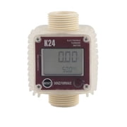 1pc K24 Digital Oil Fuel Meter, Gauge Meter For Chemicals Liquid Water Ultrasonic Hot In Industrial Commercial ,Industrial Meter