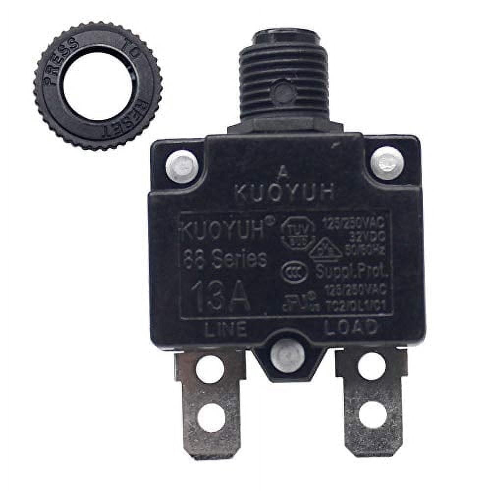 1pc KUOYUH 88 Series 125/250VAC 32VDC 50/60Hz Thermal Overload Circuit ...