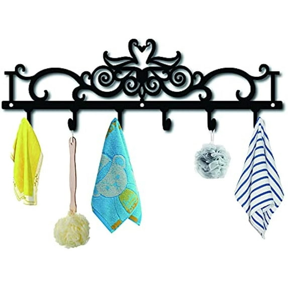1pc Key Holder Decorative Mandarin Duck Keys Holder Wall Art Mounted Metal Key Hooks Towel Racks