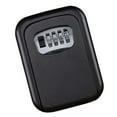 thumbnail image 1 of 1pc Key Storage Lock Box 4-Digit Combination Lockbox Wall Mounted Water, 1 of 6