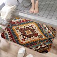 thumbnail image 1 of 1pc Kilim Rug Absorbent Non-Slip Bathroom Thickened Flannel Rug Decor,Soft,Quick Drying,Suitable For Indoor/outdoor Use,Bathrooms,Bedrooms,Kitchens,Terrace,Laundry Rooms,16"x24", 1 of 9