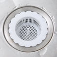 thumbnail image 1 of 1pc Kitchen Disposable Mesh Sink Strainer Heavy Duty Basket Filter, 1.18" H Mesh Metal Sink Strainer,for Kitchen Sink/Bathroom Bathtub Wash Basin Floor Shower Drain Balcony(White,3.54x1.97x1.18"), 1 of 3