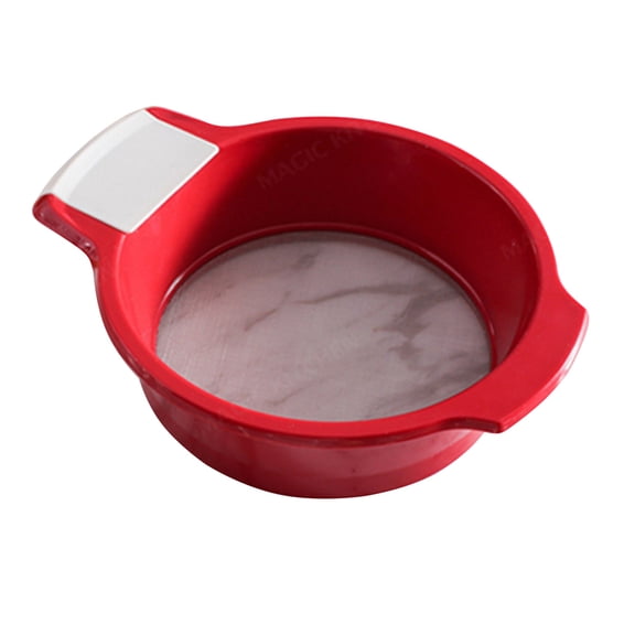 1pc Kitchen Flour Sifter Sieve Strainer with Handle Design for Home Restaurant Small Size