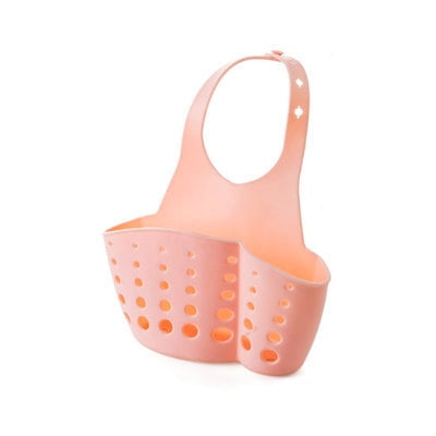 1pc Kitchen Sink Adjustable Drainer Rack Hanging Bag