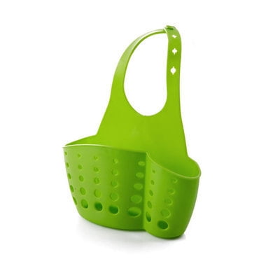 1pc Kitchen Sink Adjustable Drainer Rack Hanging Bag